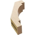 thumbnail image 6 of Ekena Millwork 3"W x 8"D x 12"H Merced Rough Cedar Woodgrain TimberThane Knee Brace, Primed, 6 of 6
