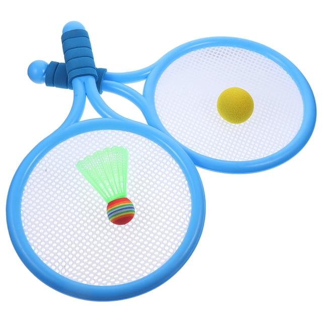 UPGRATOR 2pcs Outdoor Tennis Racquet Lightweight Rackets With Balls For Ages For Beach Games And Family Rackets Balls