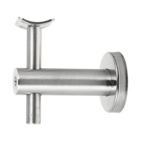 

Silver Stair Handrail Bracket Bannister Wall Support Hand Rail Balustrade Strong