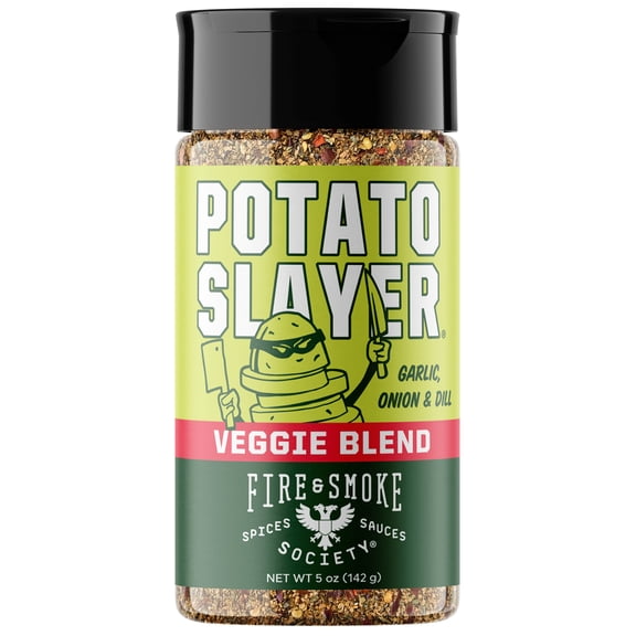 Fire & Smoke Society Potato Slayer Vegetable Seasoning Blend, 5 Ounce Mixed Spices & Seasonings