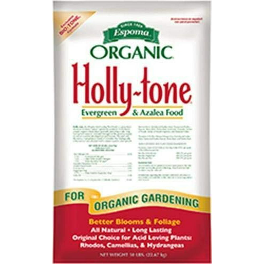 Espoma HT50 Organic 4-3-4 Holly Tone Fertilizer, 50 lb - Walmart.com ...