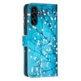 thumbnail image 3 of Leather For Samsung Galaxy S26 5G 6.3-inch Wallet Case Butterflys&Flowers, With Card Holder,Wristband,Magnetic Clasp Kickstand Folio Cover,Color-2,For Galaxy S26 (5G), 3 of 8