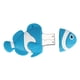 thumbnail image 5 of Disco U de dibujos animados ANGGREK almacenamiento A granel Apariencia de Pez Payaso azul, 5 of 8