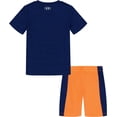 thumbnail image 3 of Under Armour Mens Sleeve Tee Set, Lightweight Breathable T-Shirt And Short Set, Royal Dropback, 6 US, 3 of 3