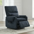 thumbnail image 2 of CHITA Power Lift Recliner for Adults, Lift Chairs with Heat & Massage for Elderly with Lumbar Support Side Pocket & USB Charge Port for Living Room Bedroom, Fabric, Navy Blue, 2 of 17
