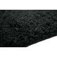 thumbnail image 2 of Queen Mary Bath Rugs 3 Piece Bathroom Rug Set, Luxury Soft Plush Bath Mat, Countour Rug, Toilet Seat Lid Cover, Non-Slip, Floor Mats Water Absorbent - Black, 2 of 3
