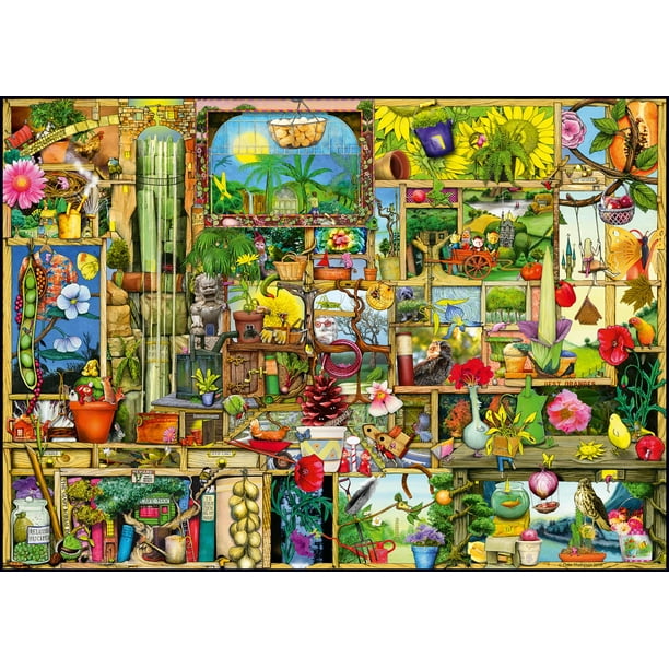 Rompecabezas Ravensburger The Gardener's Cupboard, 1000 piezas