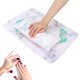 thumbnail image 4 of Cojín Para Reposabrazos De Uñas, Soporte Para Reposabrazos De Uñas, Diseño De Cremallera Trasera Impermeable Desmontable Para Salón De Arte De Uñas En Casa Para Uso Técnico ANGGREK No, 4 of 7