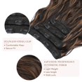 thumbnail image 3 of Extensiones de cabello REECHO HE001 de cabello sintético natural para mujer, 3 of 8