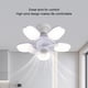 thumbnail image 5 of Yuarrent Ventilador plegable de bajo ruido para comedor, iluminación suave y brillante, luz LED inteligente Estufas de camping, 5 of 5