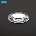 thumbnail image 3 of Uxcell Diameter 40.8mm High 10.5mm PMMA Flat Convex Lens LED Flashlight Optical Lens, Transparent, 5 Pcs, 3 of 6