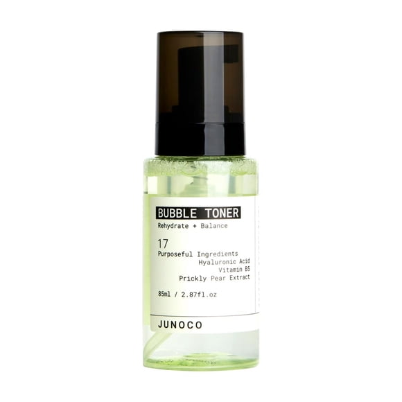 JUNO & Co. Tónico de burbujas para rostro Tónico facial rehidratante y equilibrante 85 ml/2,87 fl oz