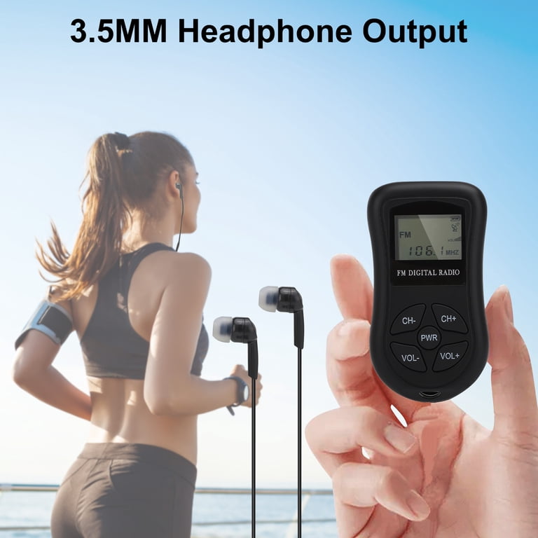 TSV Portable FM Radio with LCD Display photo 4