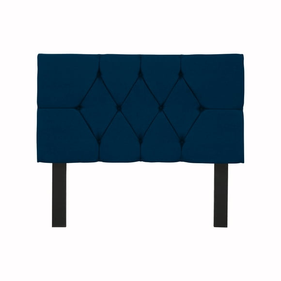 Cabecera María Sansa King Size color Azul