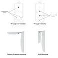 thumbnail image 6 of Sylvox 15.6 inch Kitchen TV, 1080P Full HD Under Cabinet Television, Flip-Down Small 12 Volt TV for Kitchen, RV, 6 of 10