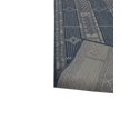 thumbnail image 3 of Furnish My Place Outdoor Geometric Pattern Rug - 2 ft. x 3 ft., Midnight Blue, 3 of 6