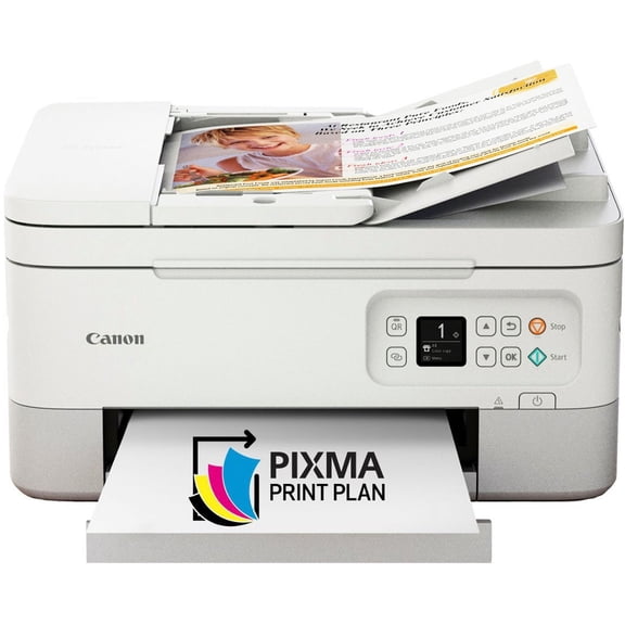 Wireless All-In-One Inkjet Printer - White