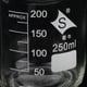 thumbnail image 4 of Botellas de reactivo de boca ancha de polipropileno de laboratorio, tarro de vidrio transparente para almacenamiento de 100 ml / 250 ml / 500 ml / 1 l SM SunniMix Botella de reactivo graduada, 4 of 8