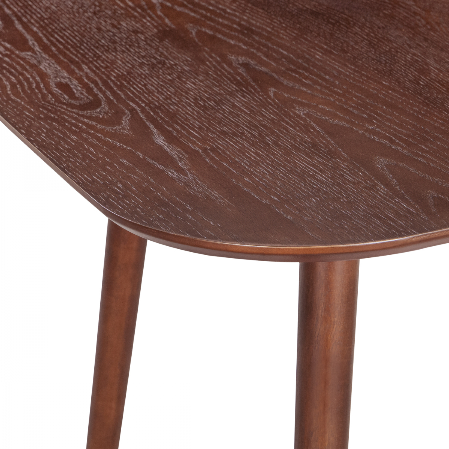 Dark Walnut Square Dining Table Stylish Dining Furniture for Kitchen & Dining Room