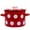 Polka Dot, variant on Kitchen Enamel Cookware Pot Lavender Bouquet Enamelware Stock Pot with Lid 4.8-qt. (4.5 L)