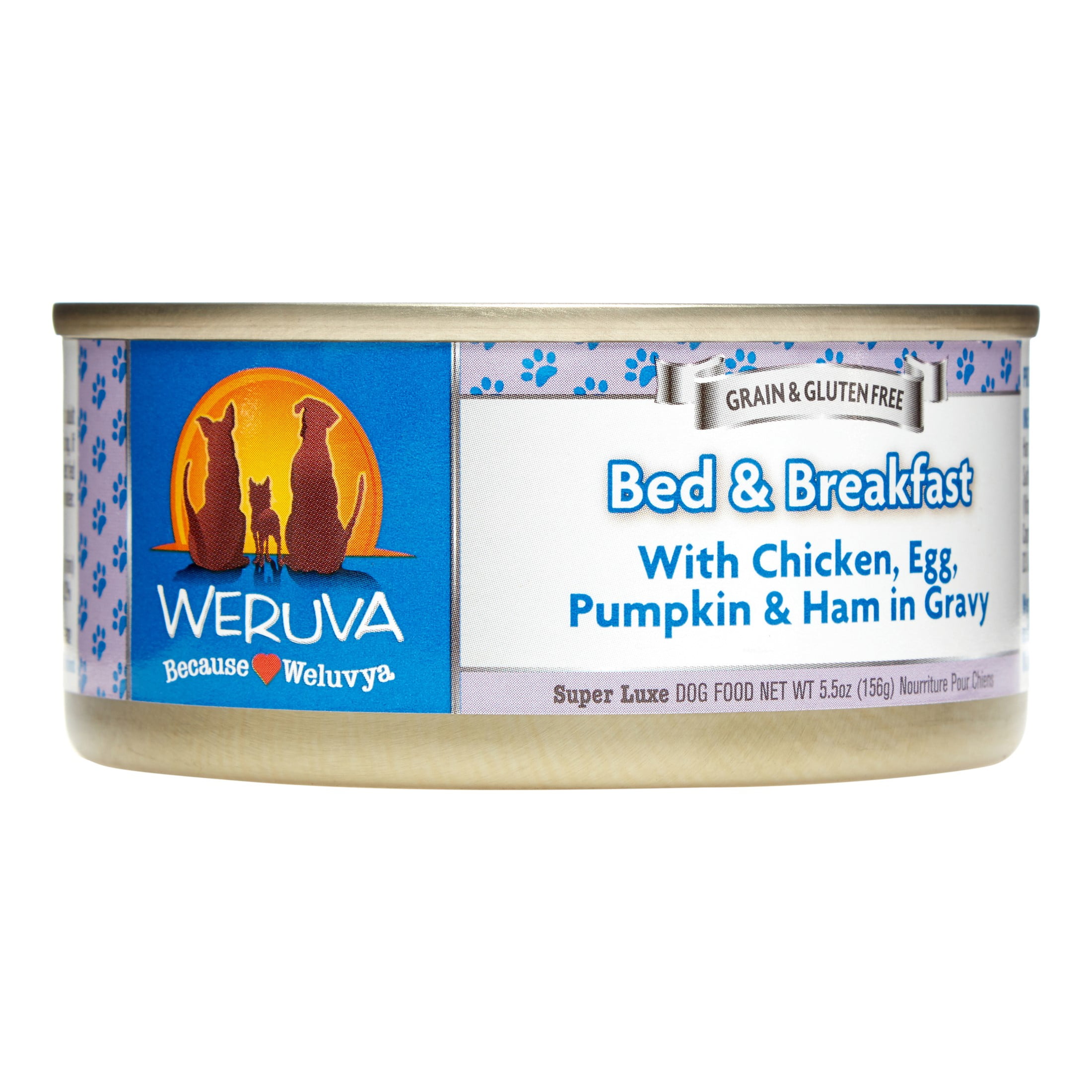 Weruva Human Style GrainFree Bed & Breakfast with Chicken, Egg
