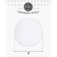 thumbnail image 2 of xianyou-40-Packs Cake Boards Round 6 Inch White Cake Circles Rounds Base Food-Grade Cardboard Cake Plate(Thinner But Stronger), 2 of 4