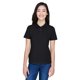 thumbnail image 1 of Polo de manga corta Harriton Damas 6 oz Algodón Ringspun Negro S, 1 of 1