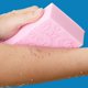 thumbnail image 2 of Esponja de baño exfoliante de 3 piezas, exfoliante de spa, esponja de baño corporal de ducha, para adultos, bebés, mujeres embarazadas brillar Electrónica, 2 of 5