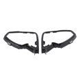 thumbnail image 1 of 2Pcs Motorbike Mirror Mount Cover Base Fairing Trim Decoration For Honda Goldwing 1500 GL1500SE GL1500I 88-00 Black/Chrome, 1 of 7