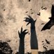 thumbnail image 2 of Guantes de Halloween con uñas largas: bruja y accesorio para disfraz., 2 of 4