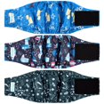 thumbnail image 1 of Pañales lavables para perros Paw Legend para perros machos, XL (paquete de 3), 1 of 7