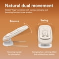 thumbnail image 2 of Baby Bouncer & Swing Stokke Yoga Light Sand, arena de hasta 9 kg, 2 of 6