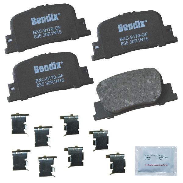 GOPARTS Replacement for 20002001 Lexus ES300 Rear Disc Brake Pad Set