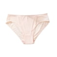 thumbnail image 2 of YueHuiYing Women's Underwear Comfortable and Sensual Lingerie Seamless Ice Silk Panties Colorful Lace Bikini Briefs, 2 of 3