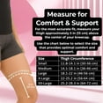 thumbnail image 5 of Caspe 2 Pack Compression Knee Brace with Patella Gel Pad & Side Stabilizers – Knee Support Sleeve for Men & Women, Running, Workout & Daily Use, 5 of 10