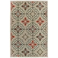 thumbnail image 2 of Oriental Weavers Latitude Area Rug 709Y3 Outdoor Gray Corners Rings, 2 of 2