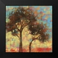 thumbnail image 2 of Goldberger, Jennifer 20x20 Black Modern Framed Museum Art Print Titled - Kaleidoscope Trees II, 2 of 5