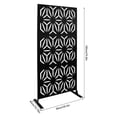 thumbnail image 4 of TOOL1SHOoo Outdoor Privacy Fence Screen,Outdoor Decorative Steel Fence Panels Free Standing(35.4*15.75*74.8in), 4 of 9