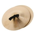 thumbnail image 4 of 1 Par de Platillos de Oro perfecl para Danza del Vientre Instrumento Musical de Percusión para Niños, 4 of 8