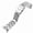 18mm, variant on 18mm 20mm 22mm 24mm Universal Straps Curved End Solid Stainless Steel Folding Safety Buckle Watchband Fit For Seiko
