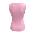 thumbnail image 4 of 2026 Tank Tops for Women for Summer Compression Plus Size Sleeveless Bodysuit Tank Top With Built In Bra Wide Strap Form Fitting Basic Camisole, 4 of 6