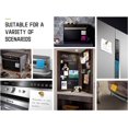 thumbnail image 5 of Pack of 12 Metal Magnets - 12 x 16 mm - Ideal for Fridge, Notice Board, DIY - Gold, 5 of 5