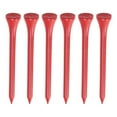 thumbnail image 3 of Shisuyan 100pcs 8.3cm Length Yards Wooden Tees for Outdoor Sports (Red), 3 of 8
