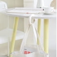 thumbnail image 3 of Portable Foldable Purse Handbag Hook Table Hanger Holder Non-Slip No-Punching, Lightweight Compact Design Easy To Carry Everywhere Protects Bags From Dirty Floors, Multi-Purpose, 3 of 8