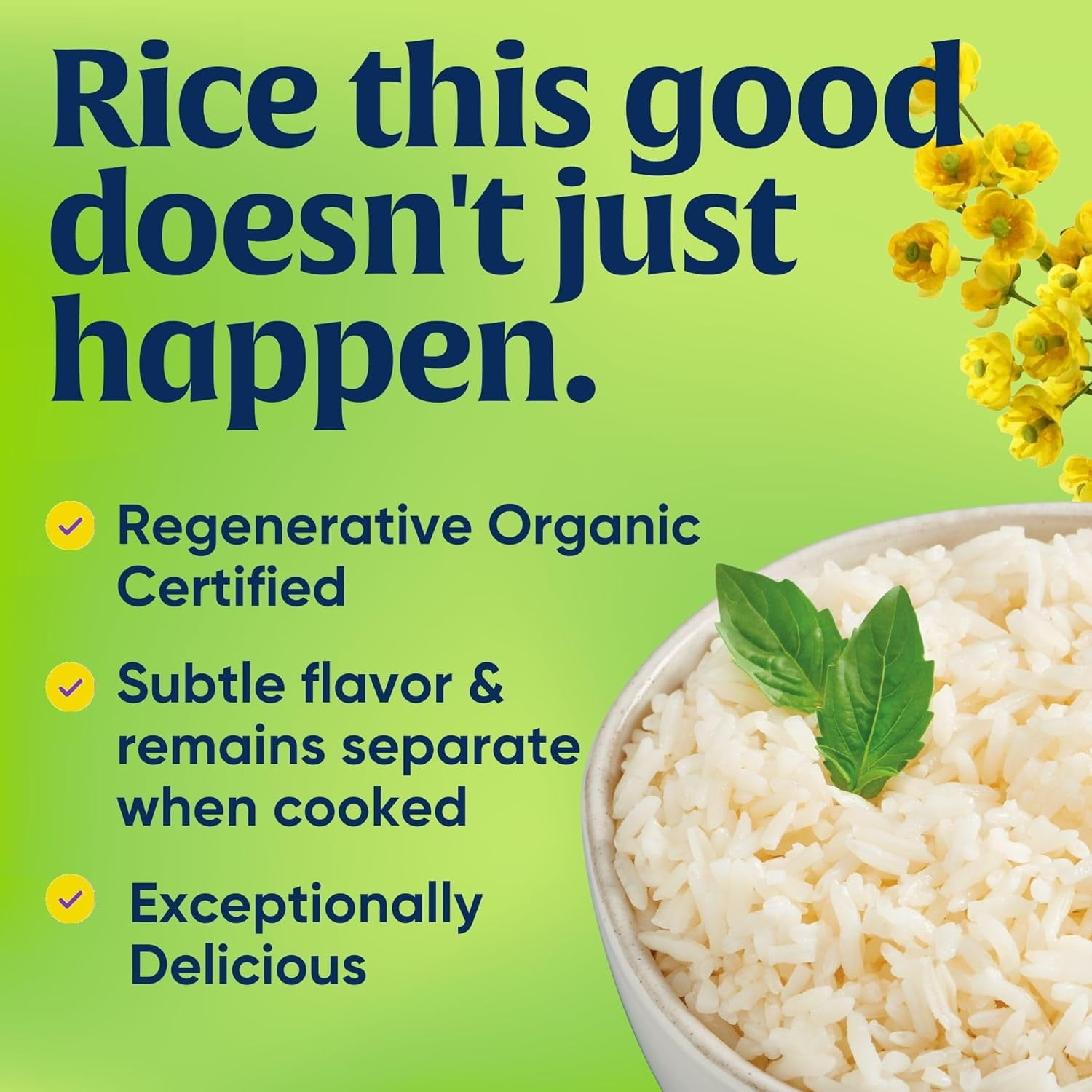 Lundberg, Organic White Long Grain Gourmet Rice, 32 oz Pack of 4