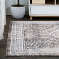 thumbnail image 5 of JONATHAN Y MODERN PERSIAN 8 x 10 Area Rug, Boho Cottage Medallion - Brown/Ivory, MDP501B-8, 5 of 12