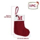 thumbnail image 3 of Letras Medias navideñas Tejido Colgante para árbol de Navidad Adornos para el hogar Gorro navideño 2024 Calcetines con alfabeto Decoración de año nuevo 2025, 3 of 5