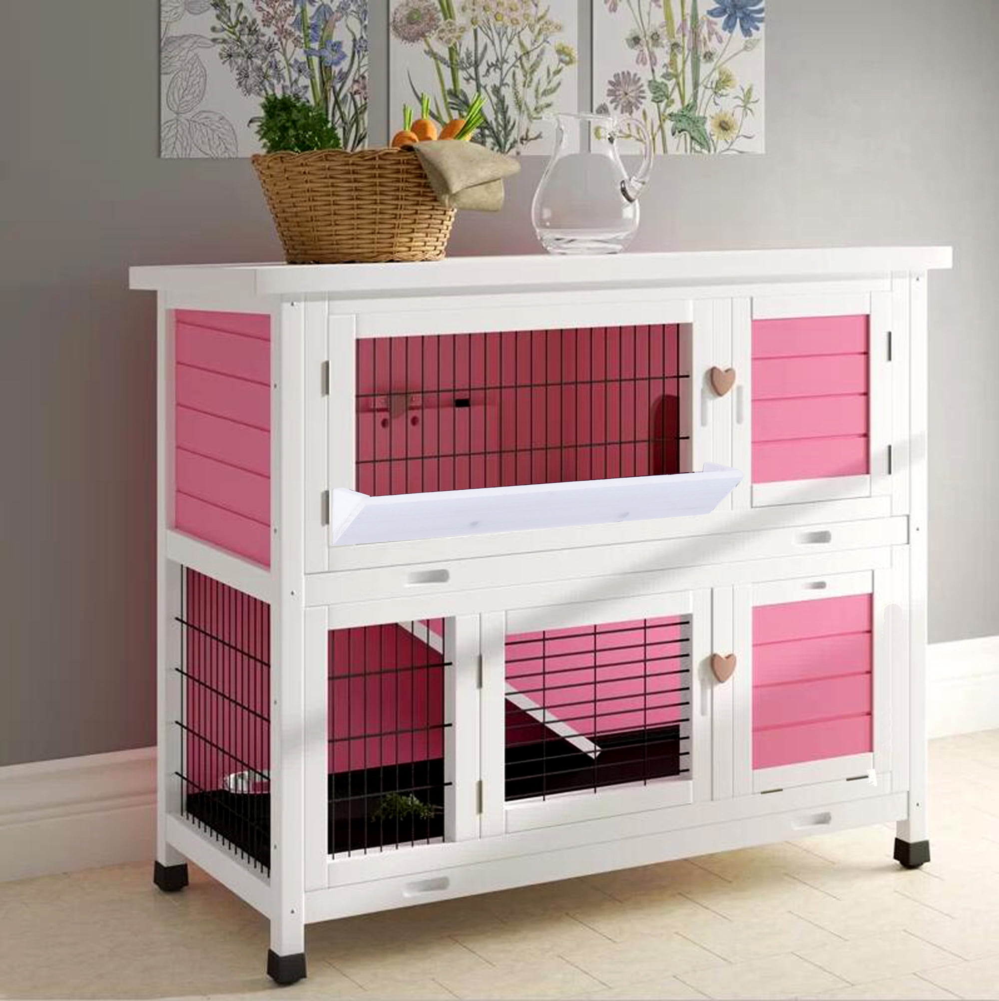 Newacme LLC Lovupet Chicken Coop and Rabbit Hutch