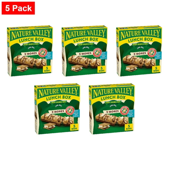 Nature Valley Peanut Free Chewy Smores Granola Bars 5 ct / 0.92 oz - 5 Pack