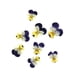 thumbnail image 1 of Injueey 12 Pieces Dried Flower Crafts Simple Flowers Make Exquisite Handicrafts Adornment DIY Makeup Accessories Pressed Craft Type6 NO6, 1 of 6